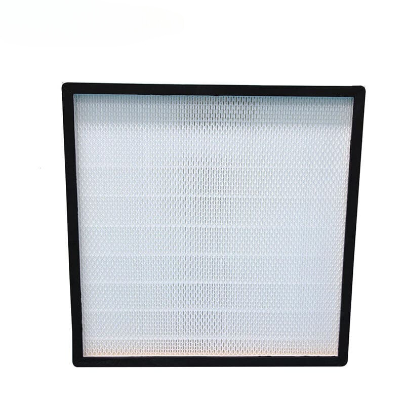 Photo No. 3 of HEPA Filter: High Efficiency Particulate Air filter, mechanically traps particles like pollen, pet dander, and smoke. U.S. standards require removal of 99.97% of 0.3-micron particles. Construction: Fiberglass fibers, 0.5-2.0 micrometer diameter, thickness, and face velocity impact function. Types: A, B, C, D, E (radioactive aerosol), and F (bio-safety labs). Applications: Medical facilities, automobiles, aircraft, homes, critical for infection prevention.