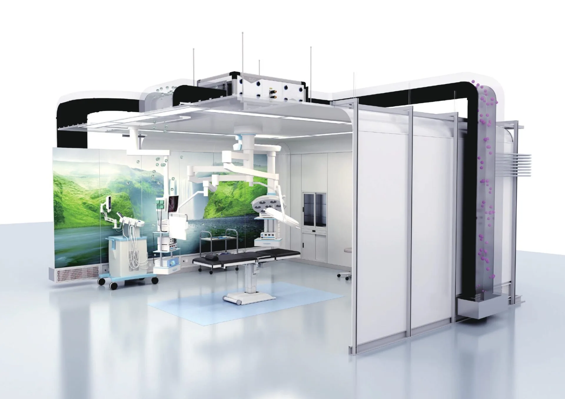 Unit Disinfeksi Laminar AC