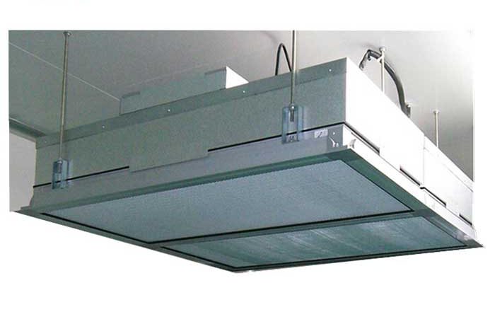 Duct-free Laminar Ceiling