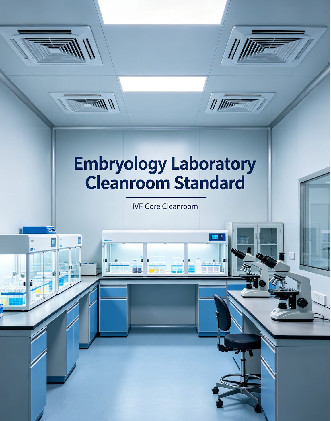 embryology laboratory cleanroom standard