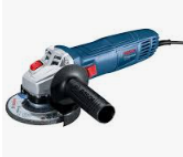 Angle Grinder used for modular operating room installation