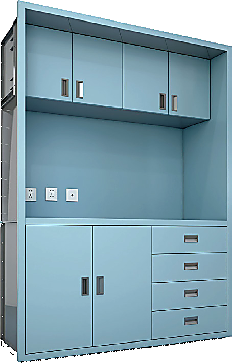 Combined Cabinet — Centre Bay