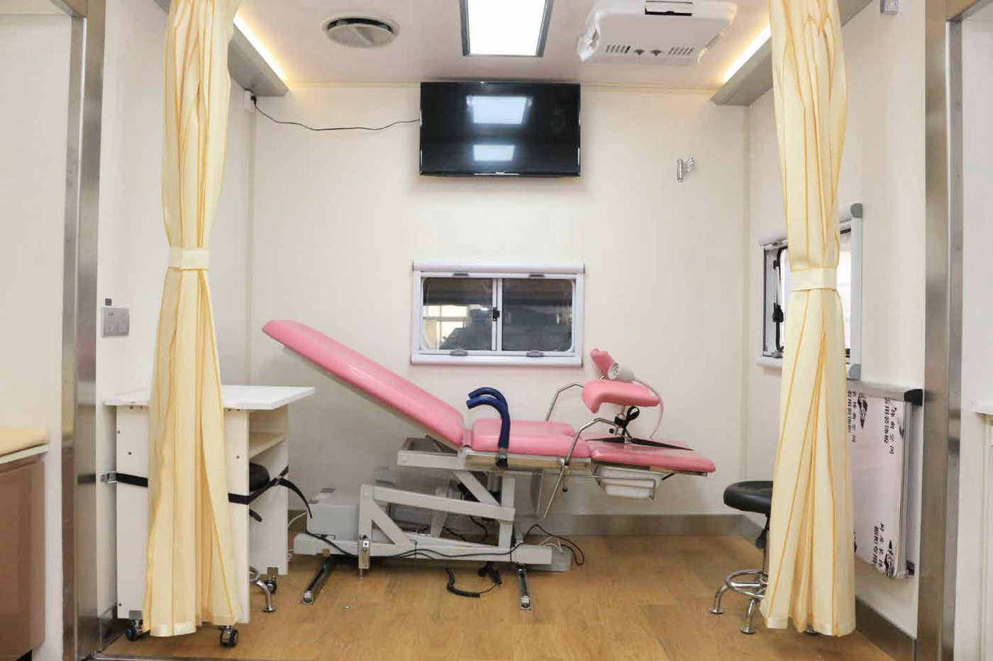 Gynecological Examination Vehicle — women's health screening