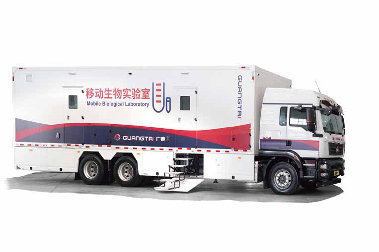 P2+ Mobile Laboratory — interior