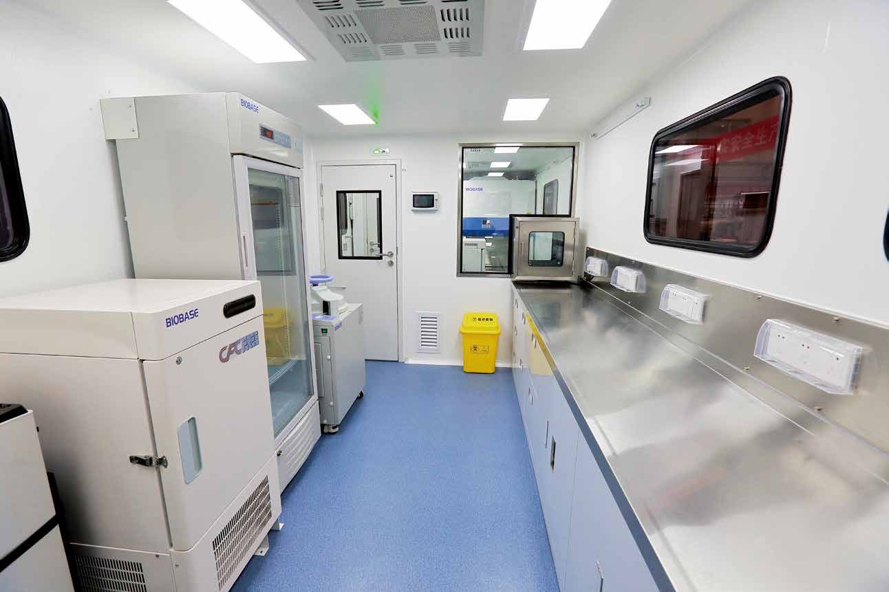P2+ Mobile Laboratory — field biosafety lab
