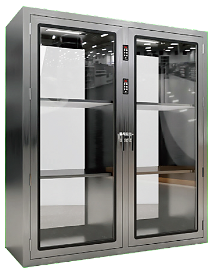 Floor-type electronic interlock pass box for trolley transfer