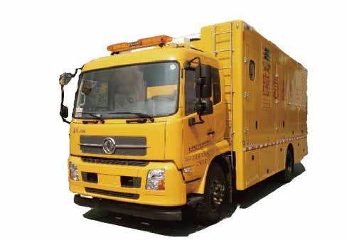 Power-supply Vehicle — field hospital electricity