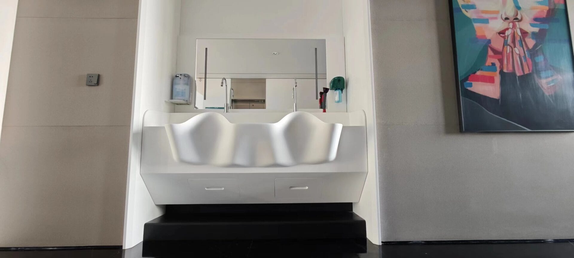 scrub sink double station mirror 02